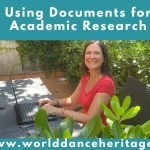 Documenting belly dance as a researcher